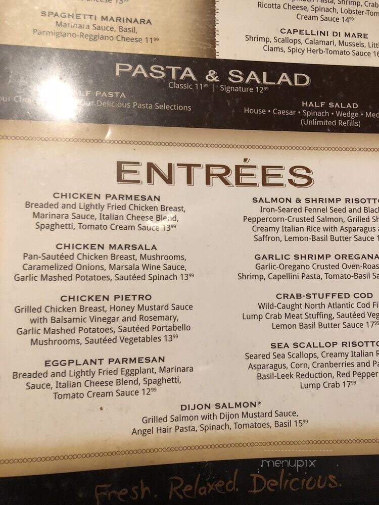 Biaggi's Ristorante Italiano - Osseo, MN menu_pic