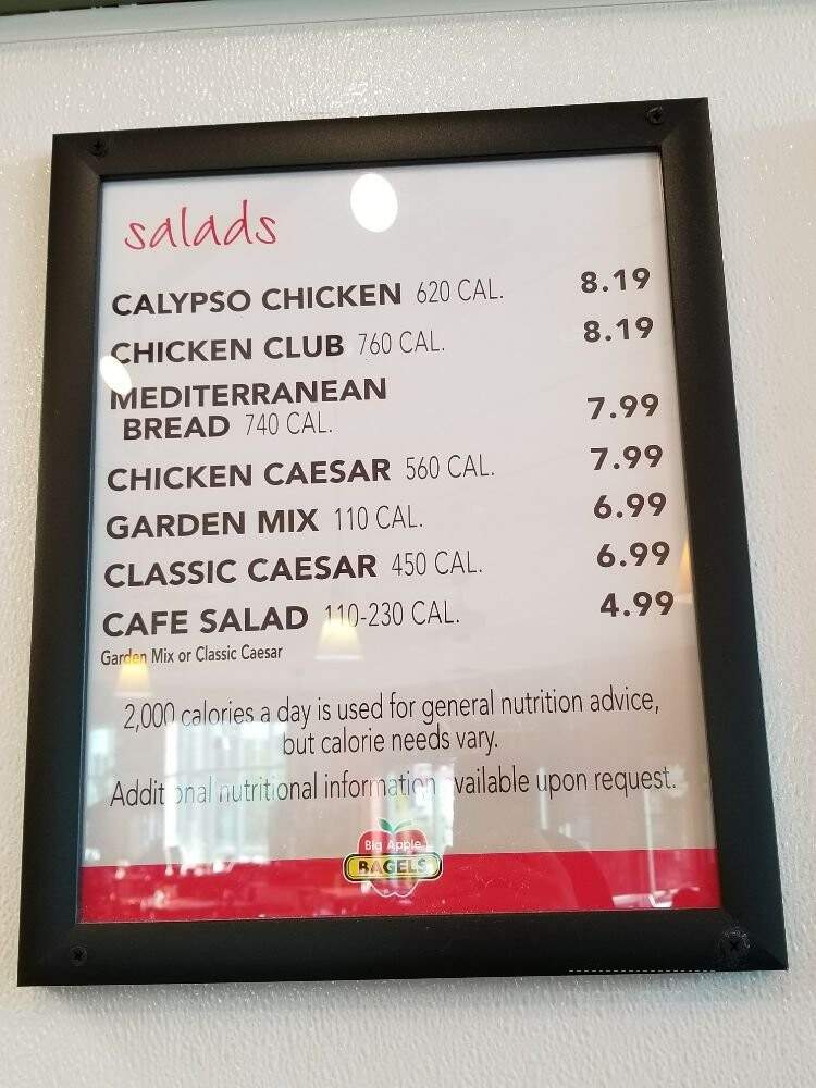 Big Apple Bagels - Forest Lake, MN menu_pic