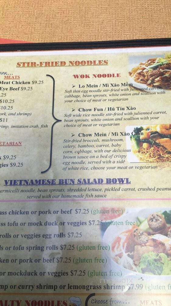 Cali's - Minneapolis, MN menu_pic