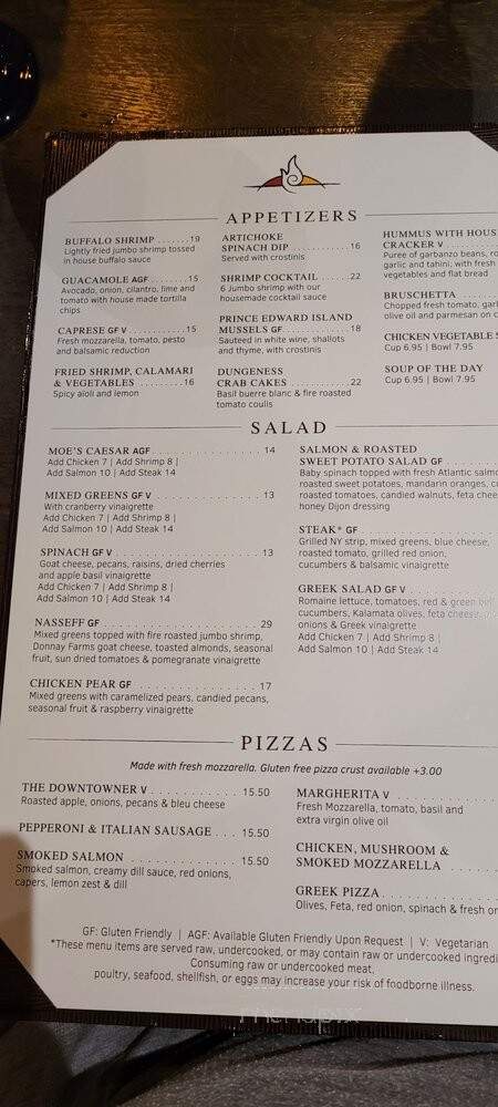Downtowner Cafe - Saint Paul, MN menu_pic