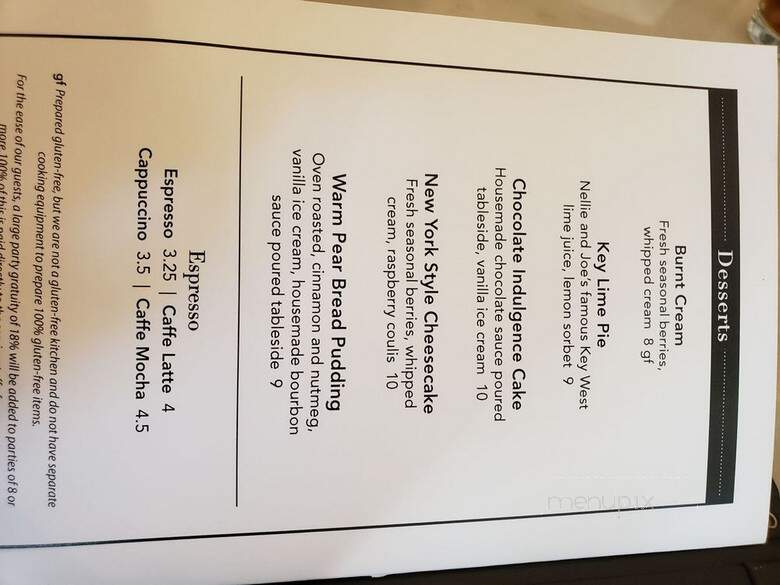 Kincaid's Fish Chop & Steak - Saint Paul, MN menu_pic