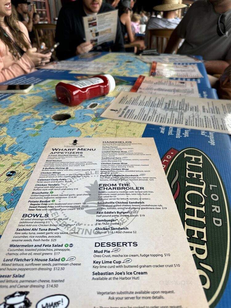 Lord Fletcher's Old Lake Lodge - Spring Park, MN menu_pic