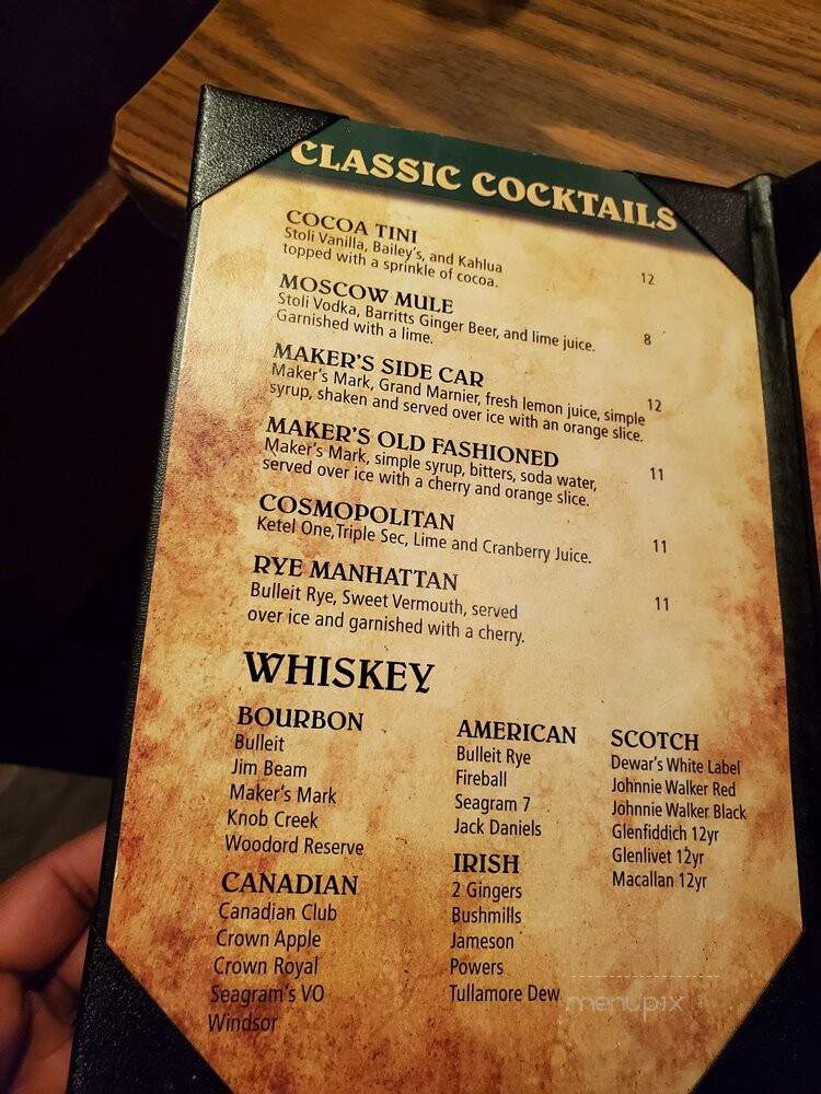 Lyon's On 6th - Minneapolis, MN menu_pic