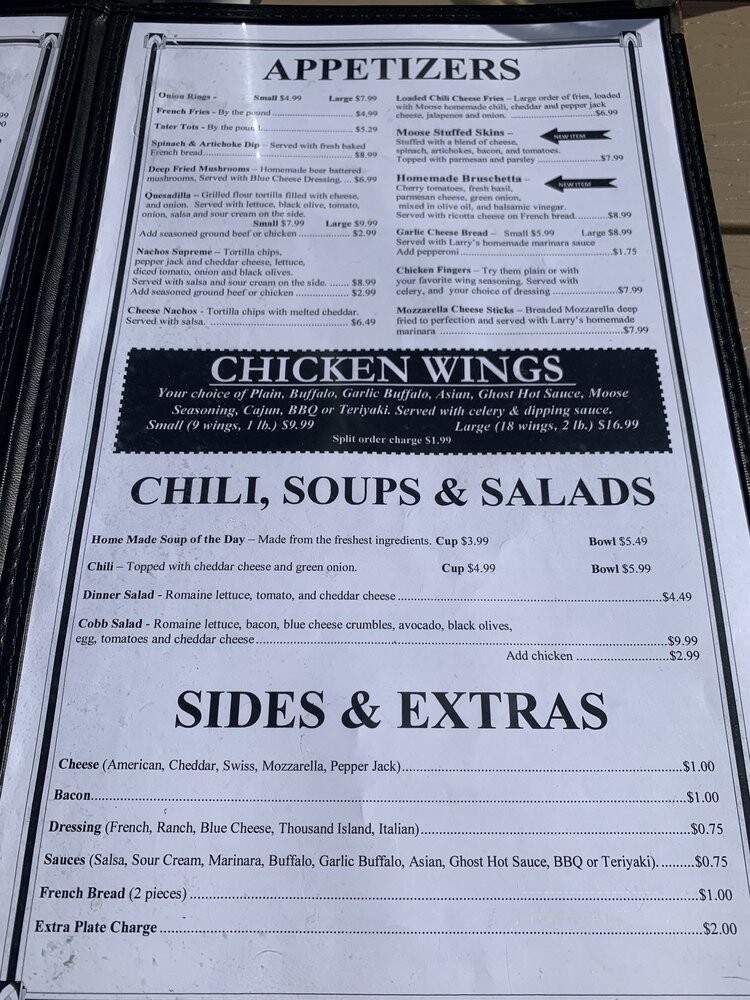 Moose On Monroe - Minneapolis, MN menu_pic