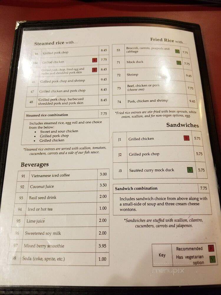 Pho 79 Restaurants - Saint Paul, MN menu_pic
