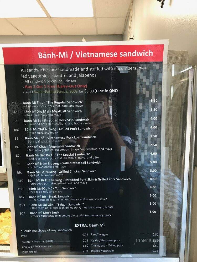 Saigon Restaurant & Bakery - Saint Paul, MN menu_pic