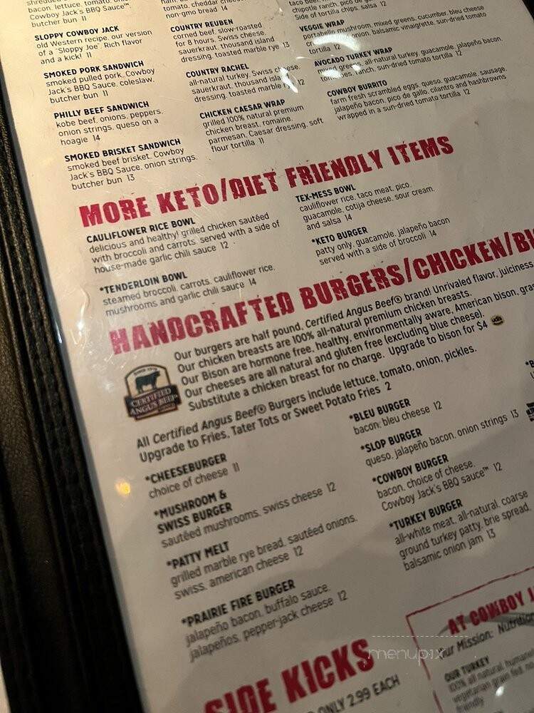 Steak & Ale Restaurant - Bloomington, MN menu_pic