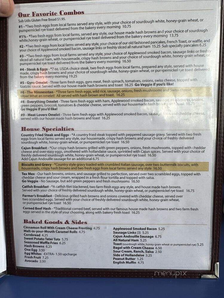 Uptown Diner - Minneapolis, MN menu_pic