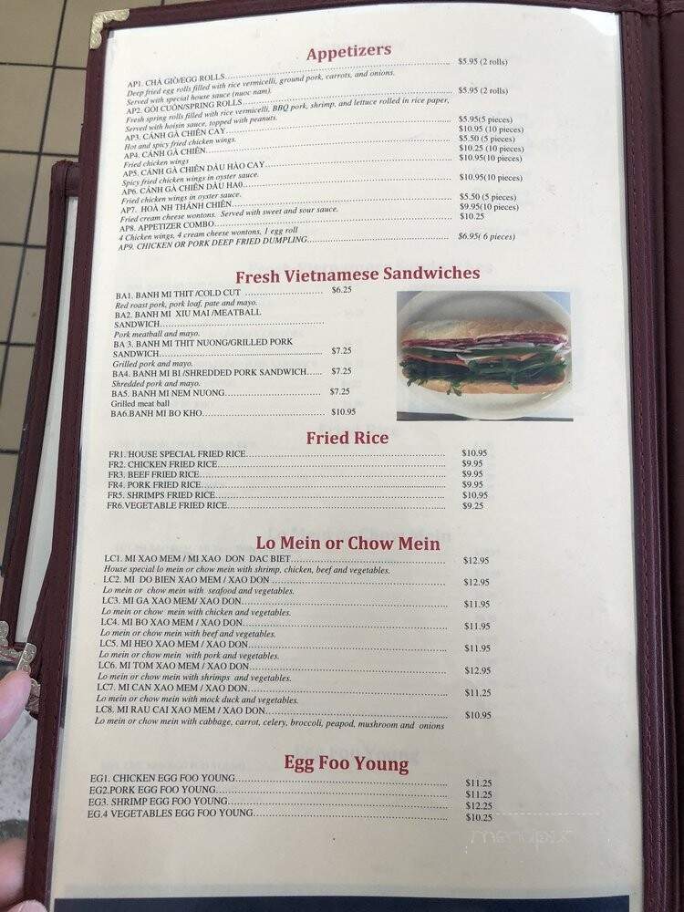 Vietnam House - Minneapolis, MN menu_pic