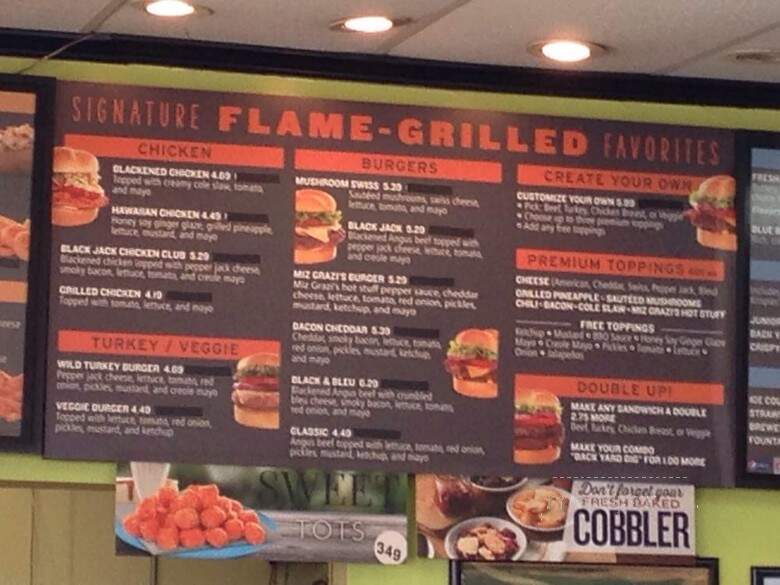Back Yard Burgers - Cleveland, MS menu_pic