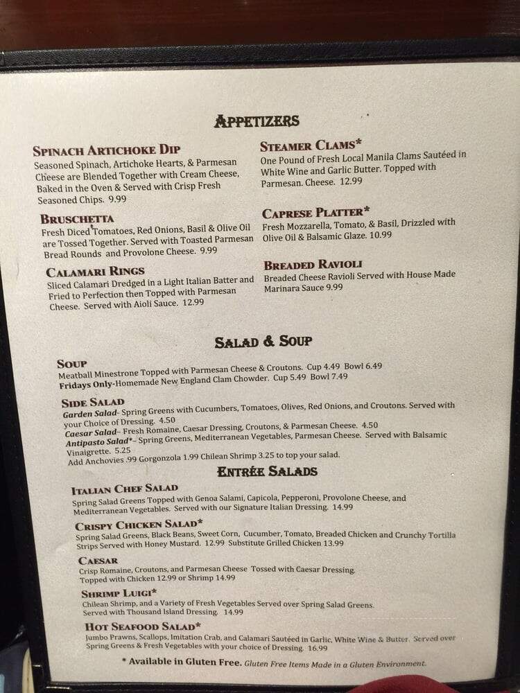 Poppie's Italian Kitchen - Cleveland, MS menu_pic