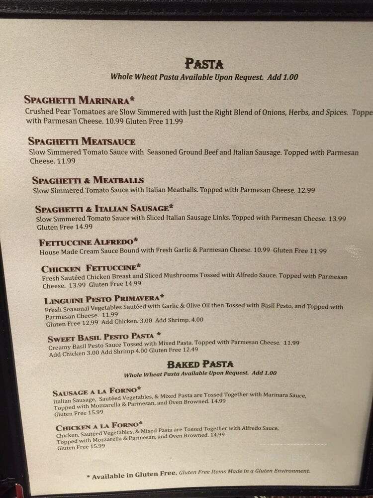 Poppie's Italian Kitchen - Cleveland, MS menu_pic