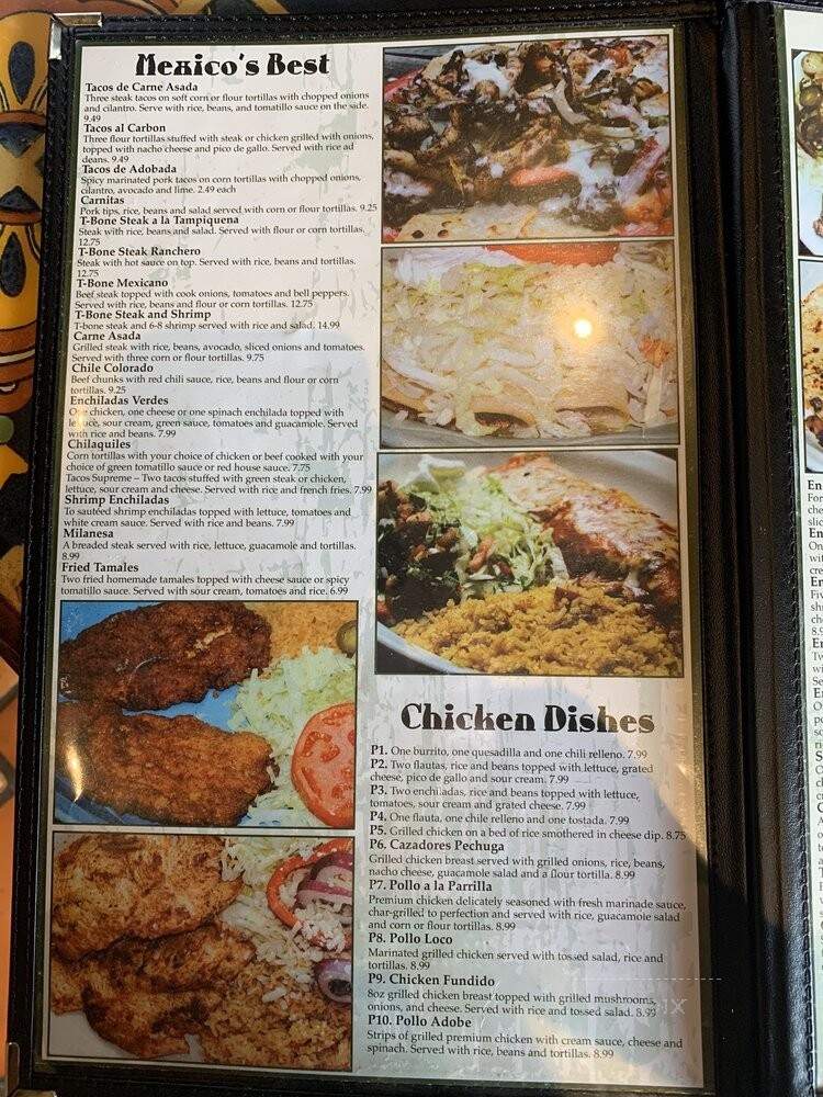 Geovell's Restaurant - Ridgeland, MS menu_pic