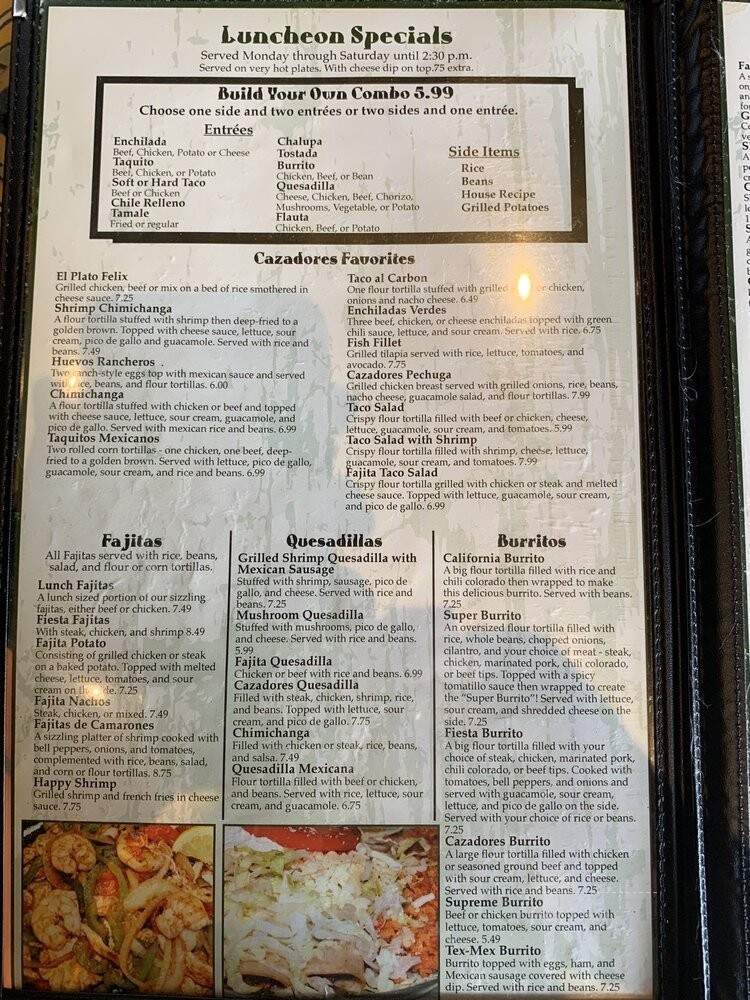 Geovell's Restaurant - Ridgeland, MS menu_pic