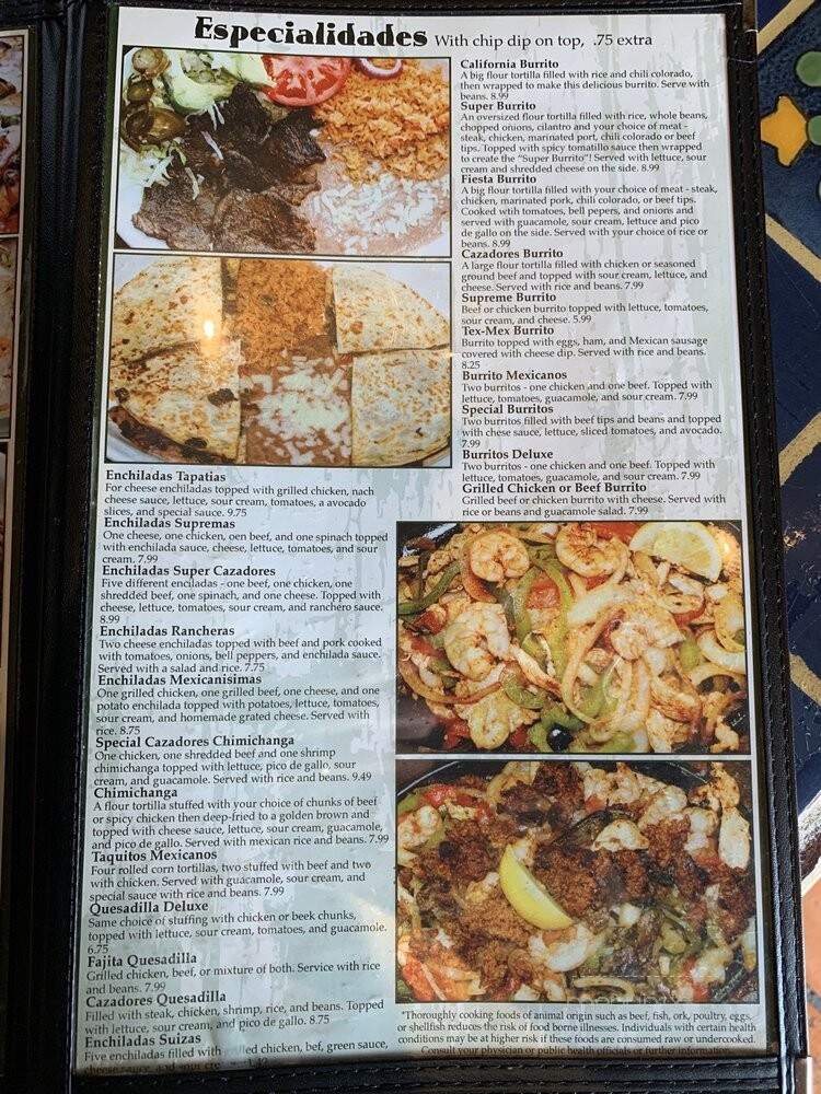 Geovell's Restaurant - Ridgeland, MS menu_pic