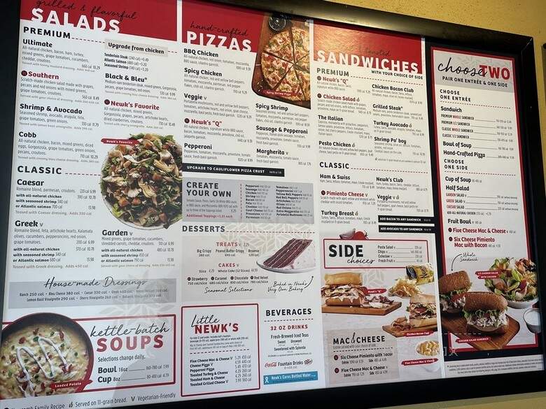 Newks Express Cafe - Southaven, MS menu_pic