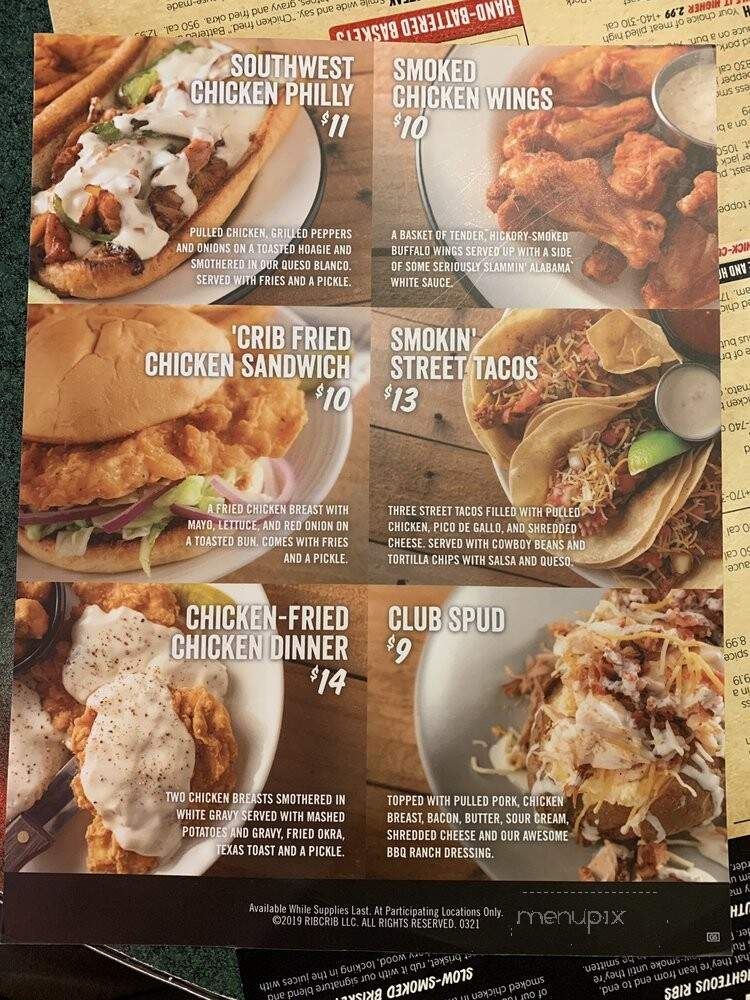 Rib Crib - Saint Joseph, MO menu_pic