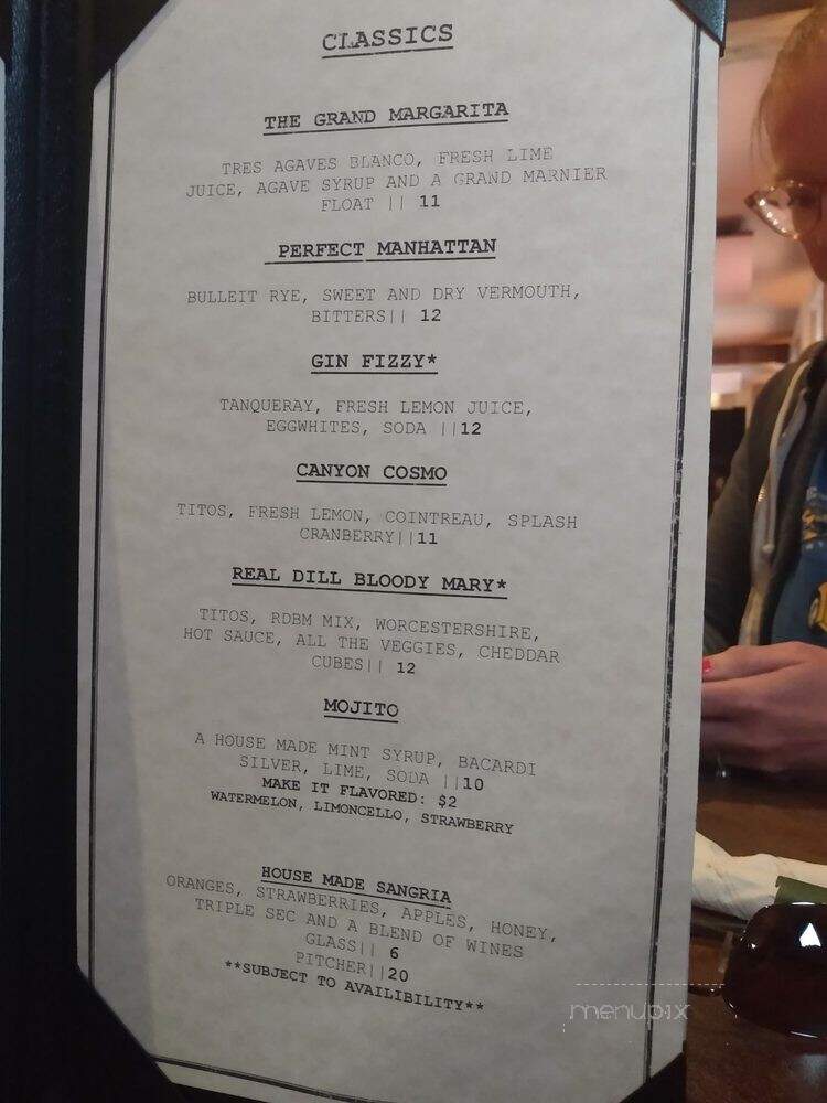 Stone Canyon Pizza Co - Parkville, MO menu_pic