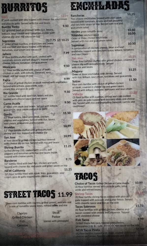 El Maguey - Columbia, MO menu_pic