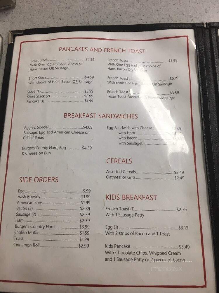 Town Grill - Jefferson City, MO menu_pic