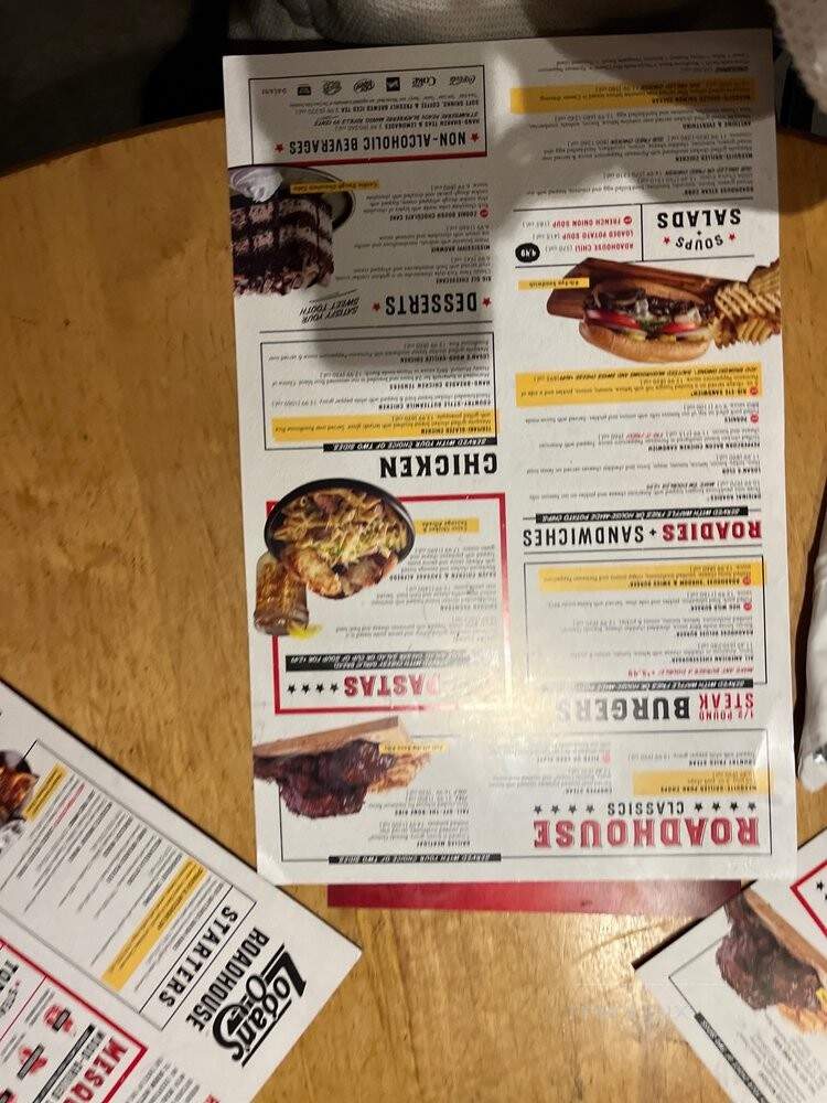 Logan's Roadhouse - Joplin, MO menu_pic