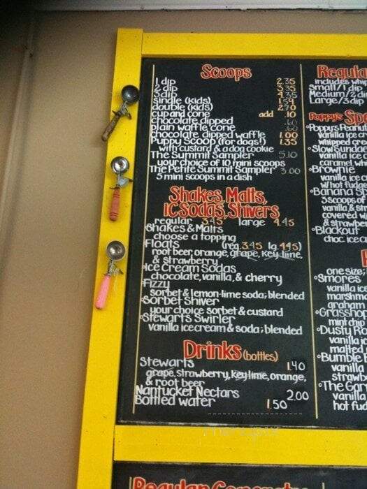 Poppy's Ice Cream and Coffee Shop - Lees Summit, MO menu_pic