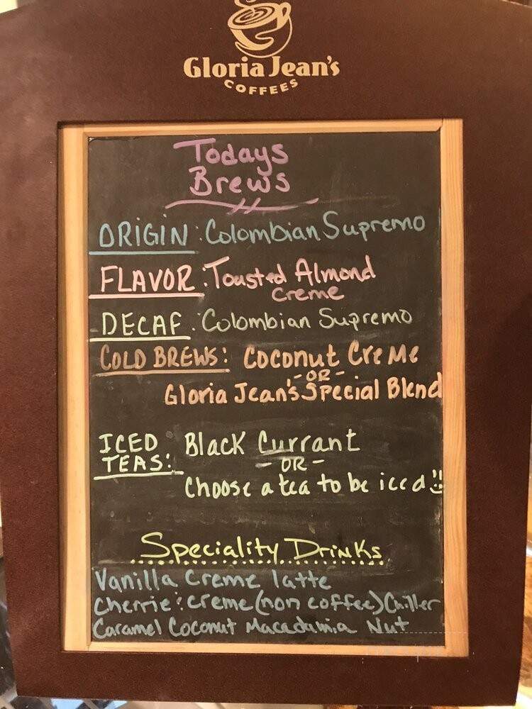 Gloria Jean's Coffee - Independence, MO menu_pic