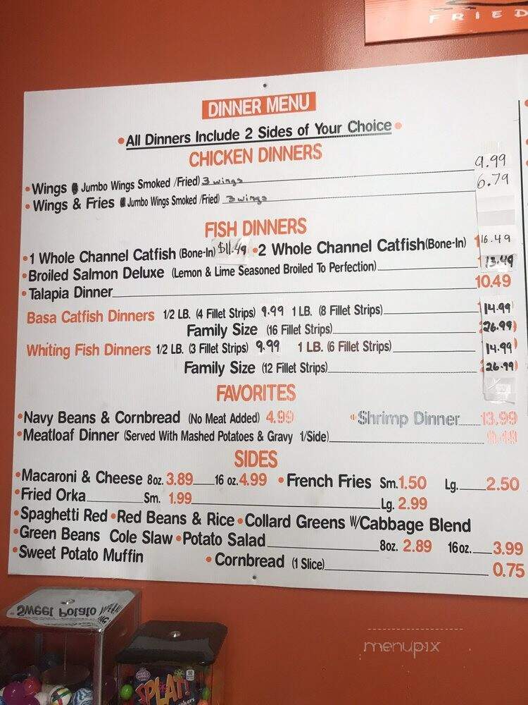 Lutfi's Fried Fish - Kansas City, MO menu_pic
