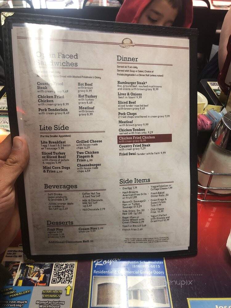 Neighbor's Cafe - Lees Summit, MO menu_pic