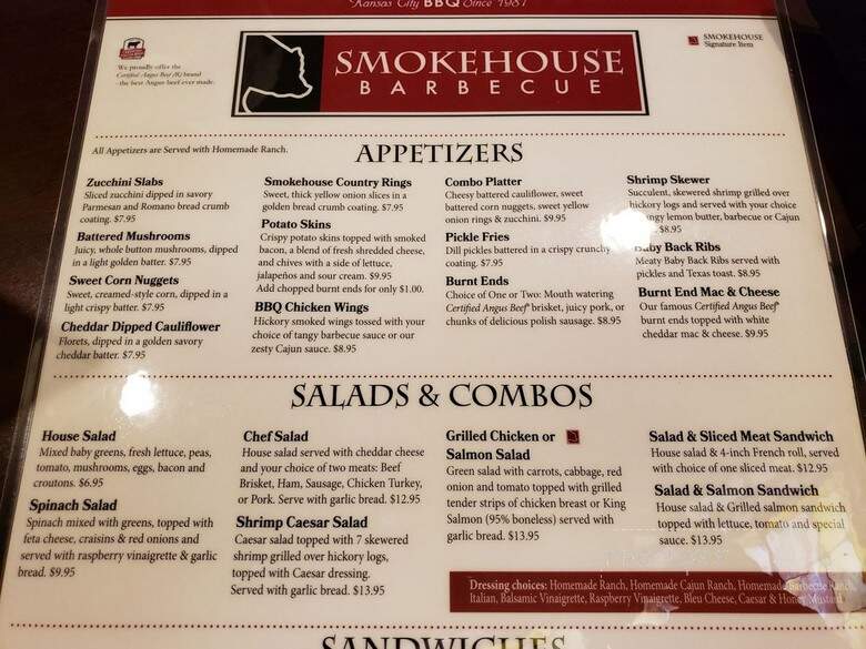 Smokehouse BBQ - Kansas City, MO