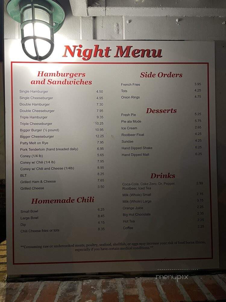 Town Topic Sandwich Shops - Kansas City, MO menu_pic