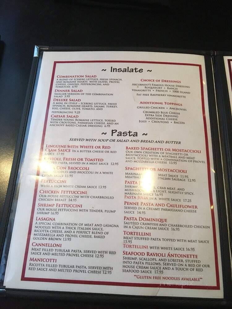 Arcobasso's Ristorante - Weldon Spring, MO