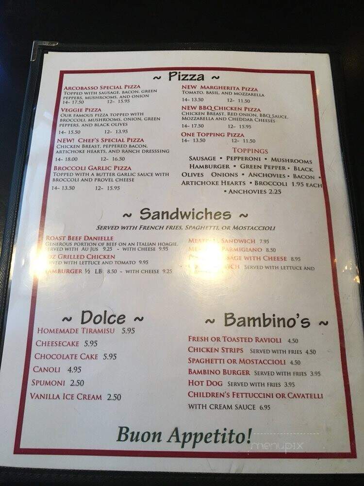 Arcobasso's Ristorante - Weldon Spring, MO