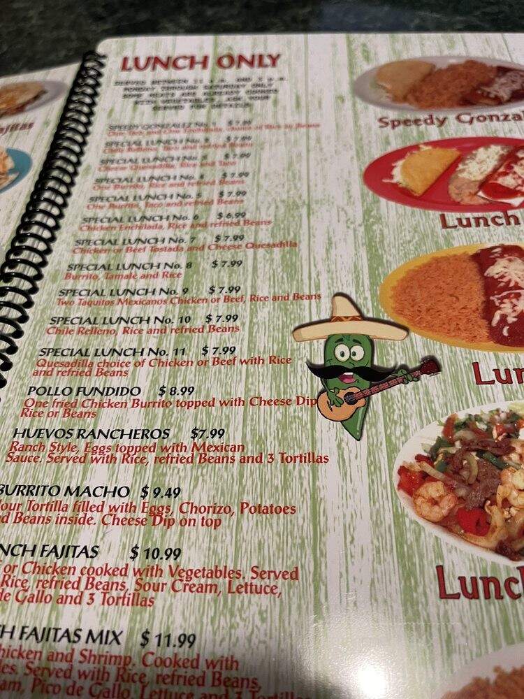 Dos Primos Mexican Restaurant - O'Fallon, MO menu_pic