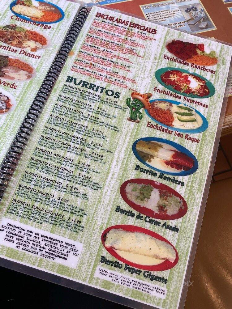 El Maguey Mexican Restaurant - Saint Charles, MO menu_pic