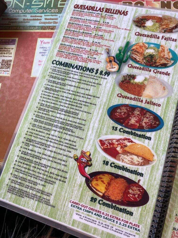 El Maguey Mexican Restaurant - Saint Charles, MO menu_pic