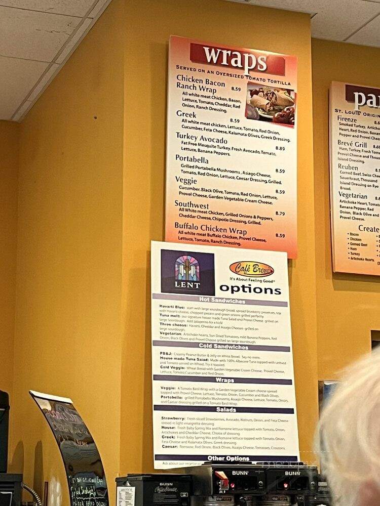 Breve' Espresso Co - Saint Louis, MO menu_pic