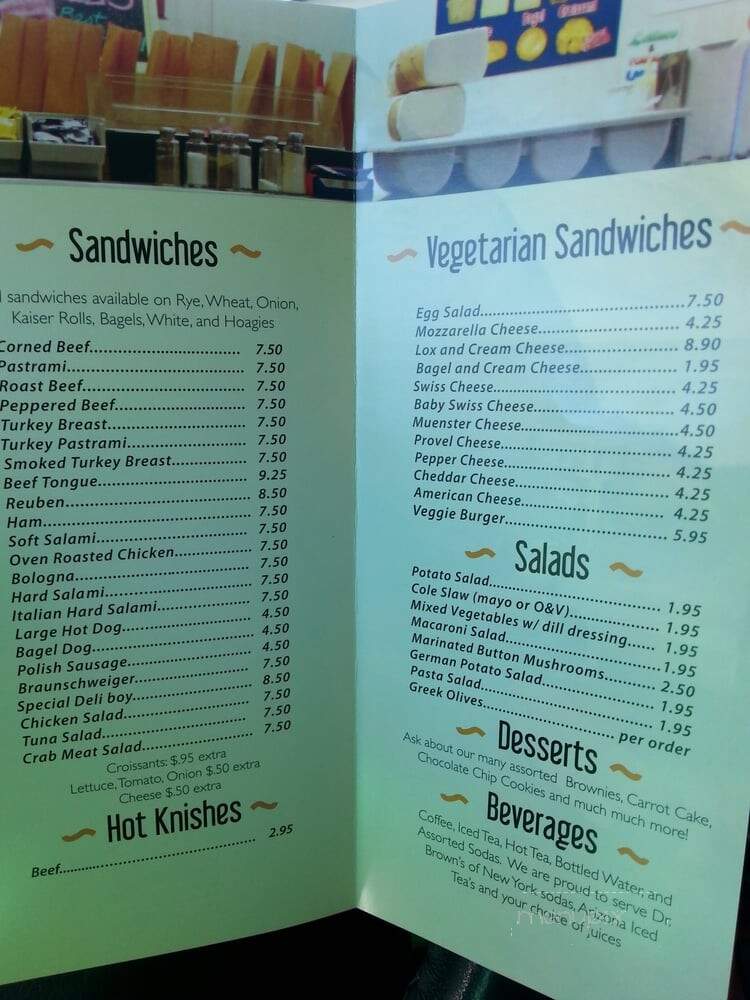 Carl's Delicatessen Restaurant - Saint Louis, MO menu_pic