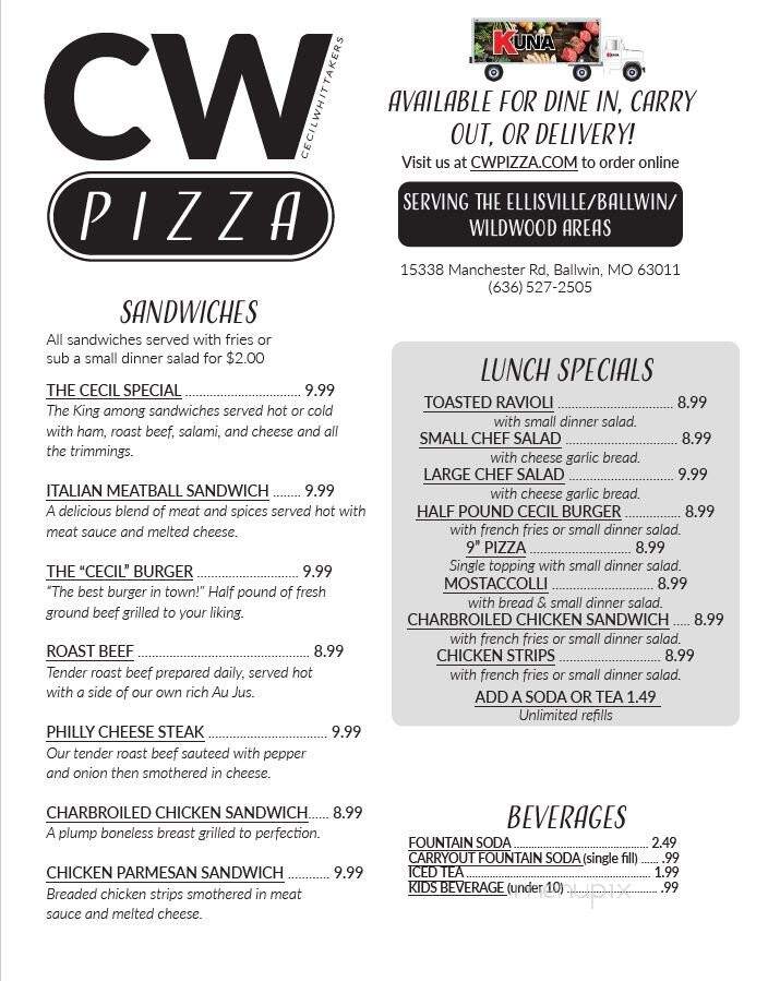 Cecil Whittaker's Pizza - Ballwin, MO