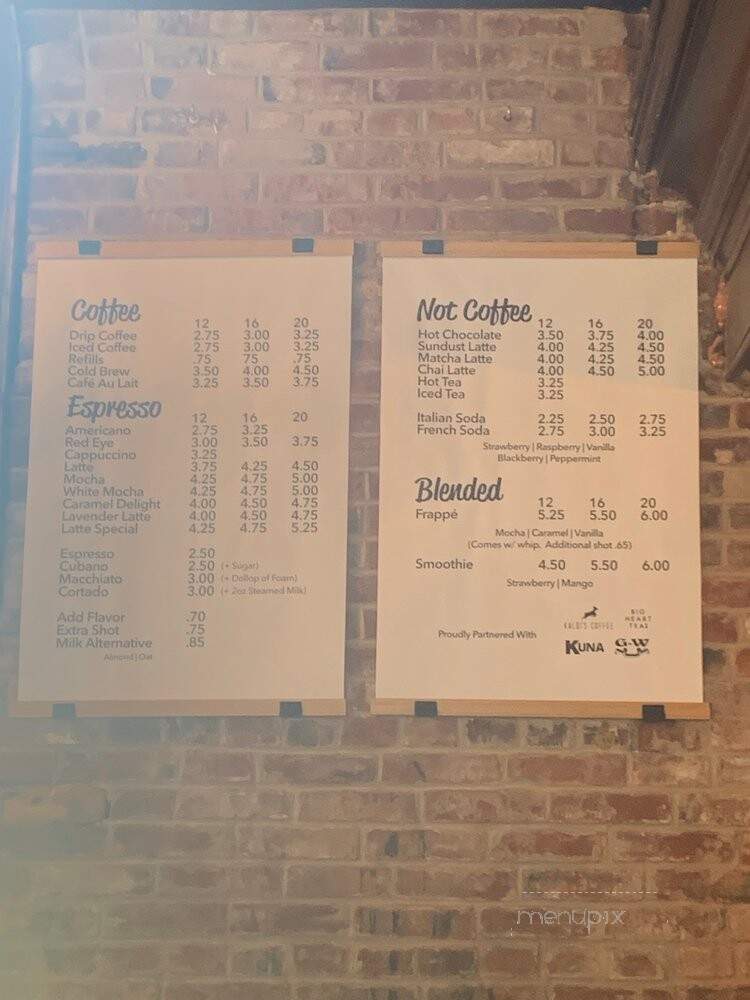 Crave Coffeehouse - Saint Louis, MO menu_pic
