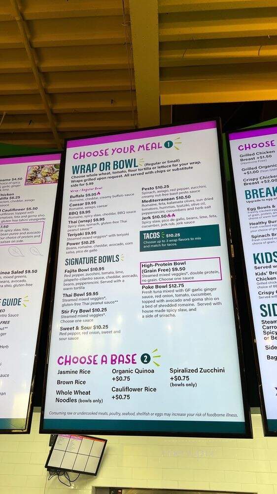 Crazy Bowls & Wraps - Saint Louis, MO menu_pic