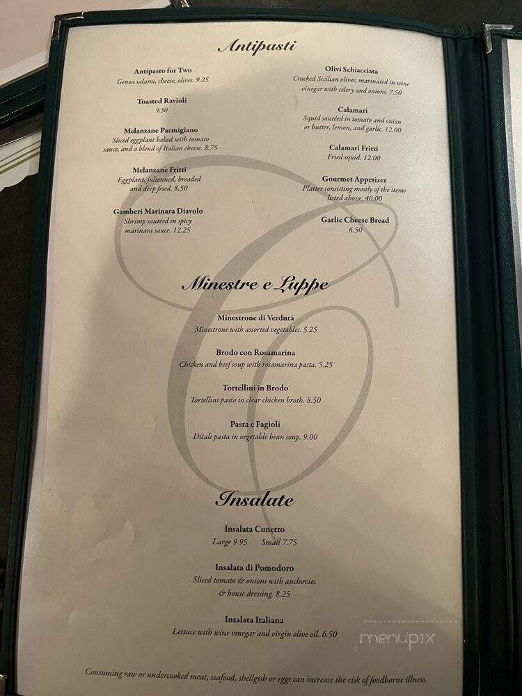 Cunetto House Of Pasta - Saint Louis, MO menu_pic