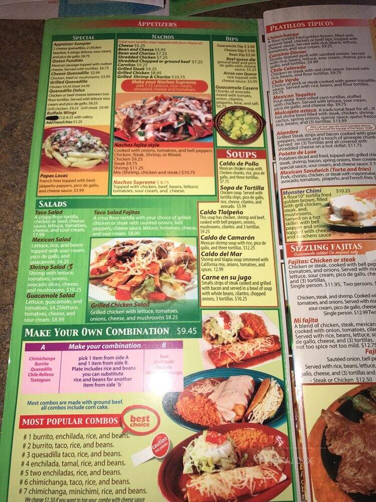 El Maguey - Bridgeton, MO menu_pic