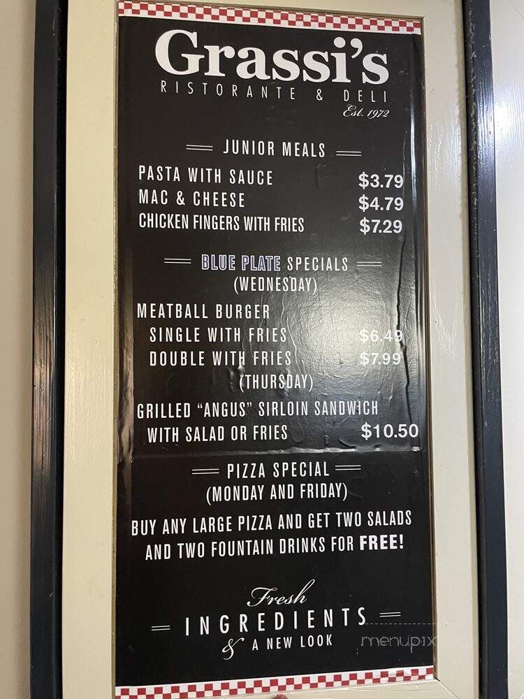 Grassi's West Italian Deli - Saint Louis, MO menu_pic