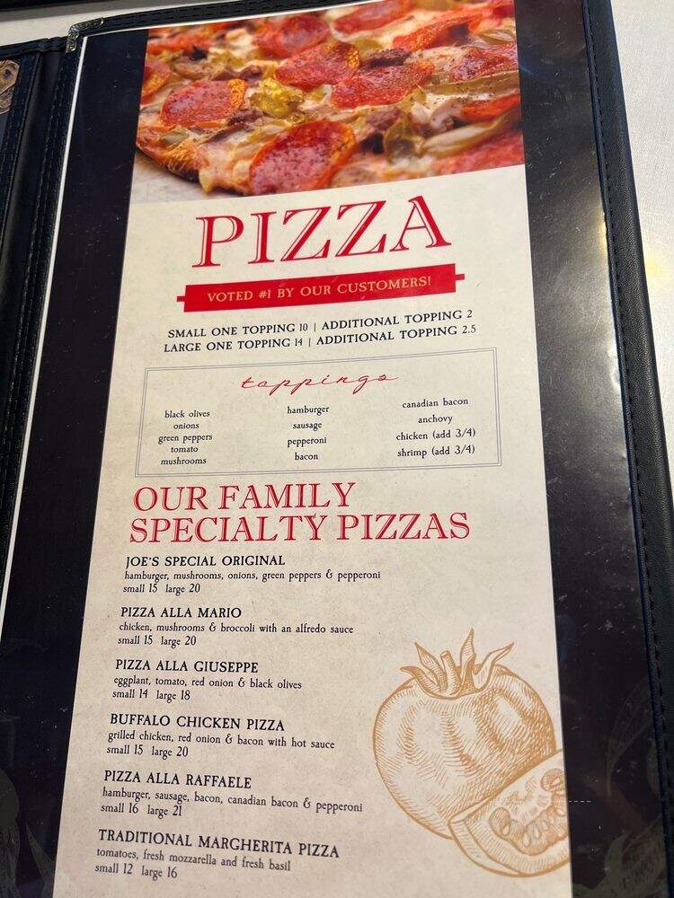 Joe Boccardi Ristorante - Saint Louis, MO menu_pic