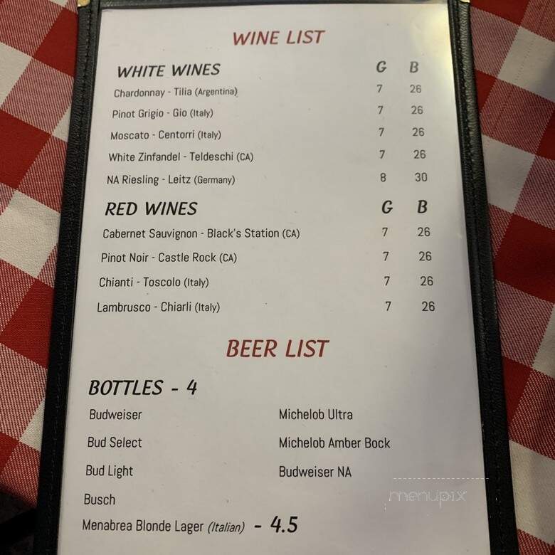 Monte Bello Pizzeria - Saint Louis, MO menu_pic