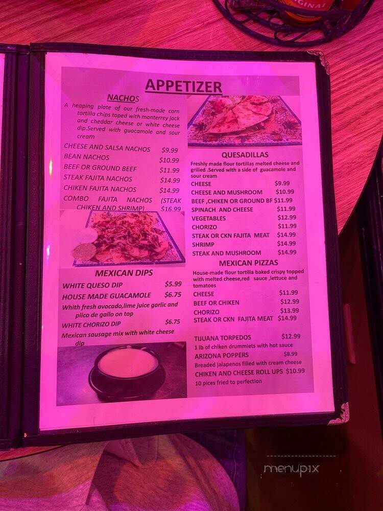Salina's Pronto - Chesterfield, MO menu_pic