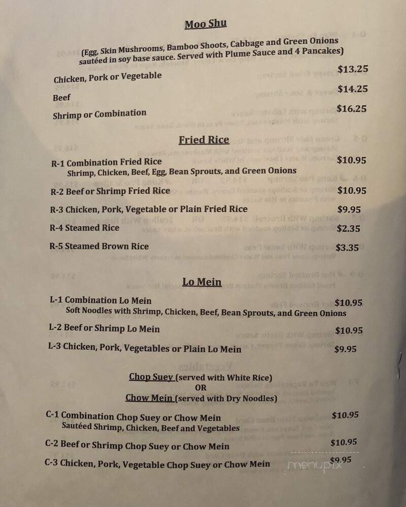 Wan Fu Chinese Restaurant - Saint Louis, MO menu_pic