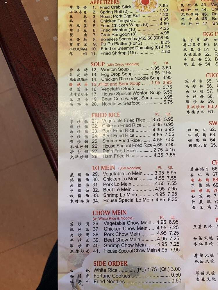 New China - Springfield, MO menu_pic