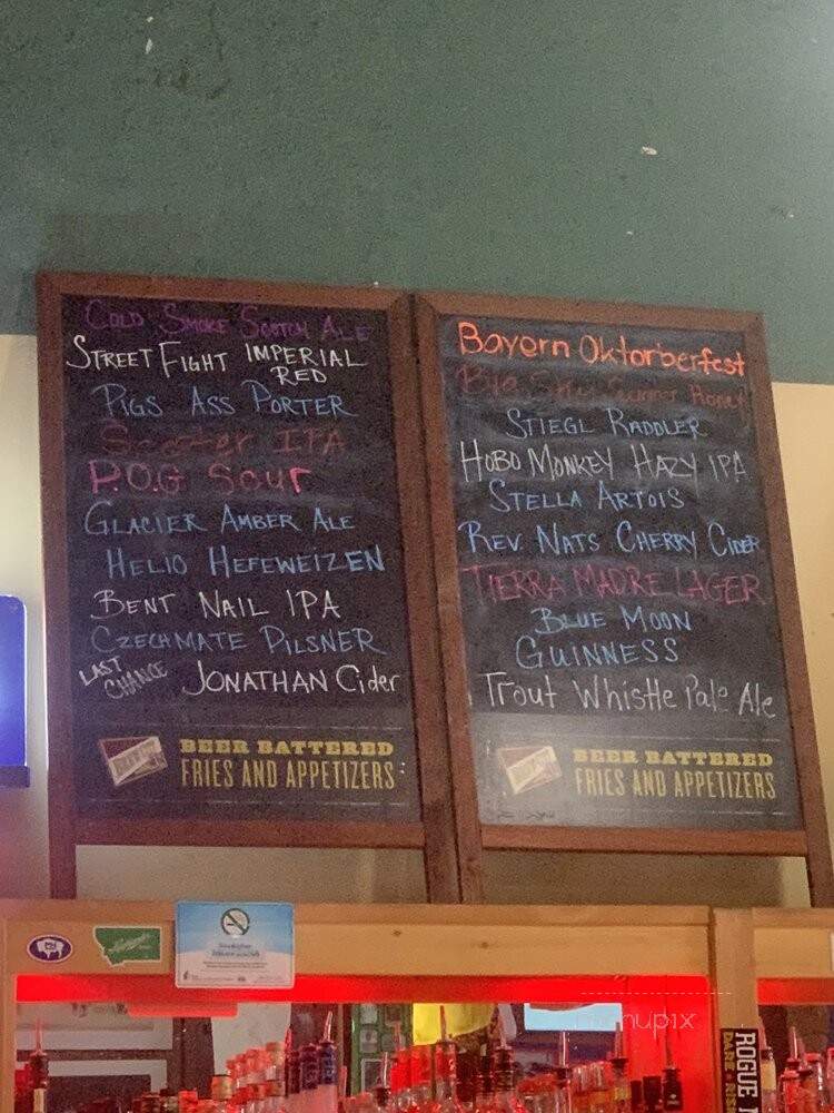 Foster & Logans Pub & Grill - Red Lodge, MT menu_pic